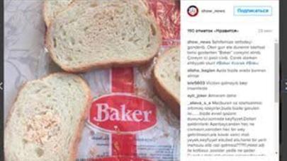 Çörəyin içindən pas çıxdı - FOTO